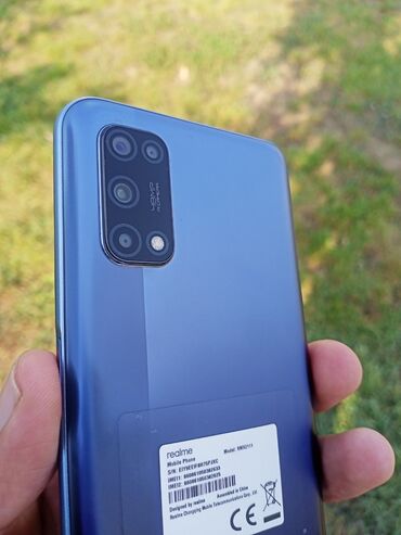 realme 9 pro: Realme 7 5G, 128 GB, rəng - Göy, Zəmanət, Barmaq izi, İki sim kartlı