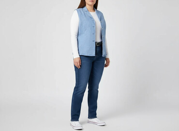 kamizelka kruk 2: Women`s waistcoat, size XL