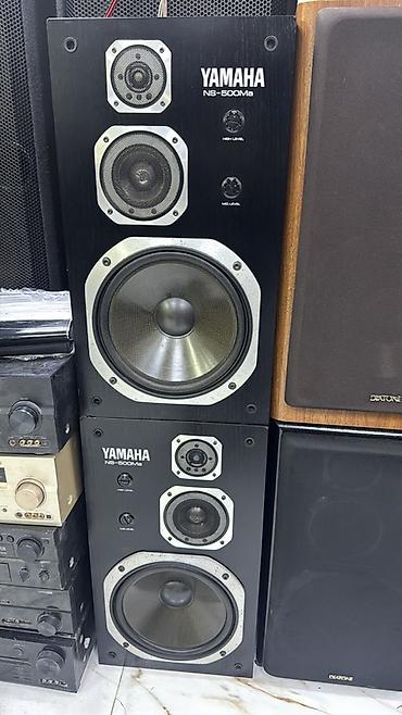 technics: Б/у Yamaha Колонка, Тип - Акустическая, цвет - Черный — 8
