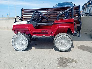Uşaq üçün elektrik maşınları: Uşaq üçün elektrikli minik maşını – kabriolet tipli jeep dizaynı - — 3