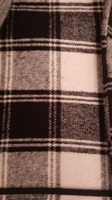 Kardiqanlar, jaketlər: Qadın üçün qara-ağ kvadrat naxışlı jaket/kardiqan - Model: klassik — 7