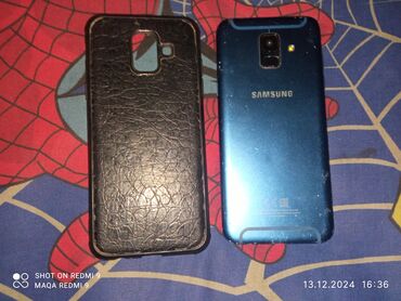 samsung 3300: Samsung Galaxy A6, 32 ГБ, цвет - Синий, Сенсорный, Отпечаток пальца, Две SIM карты