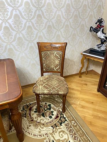 yeni elanlar: Qonaq otağı üçün, İşlənmiş, Açılan, 6 stul — 1