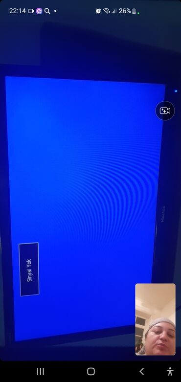 shivaki 109 ekran smart android 9: Hisense televizor - Ekran: təxminən 32–40 düym (şəkildə göstərilən