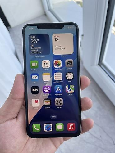 102 ekran tv: IPhone Xs Max, 64 GB, Ağ, Face ID — 2