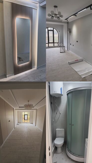 кызыл кияа: 1 комната, 52 м², Элитка, 5 этаж, Дизайнерский ремонт