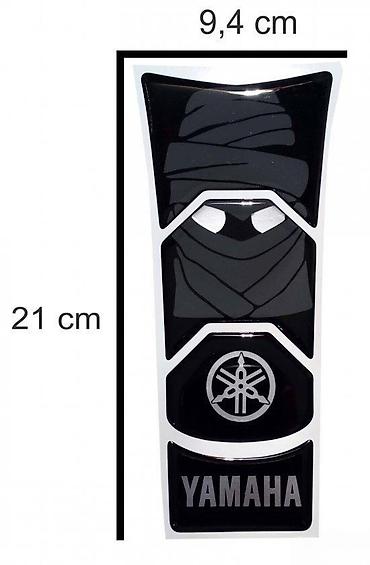 branik: YAMAHA DAKAR - tank pad - 715 📌 Opis: Samolepljivi protektor za — 1