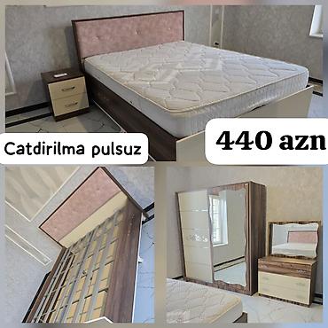 islenmis skaf: İkinəfərlik çarpayı, Termo, Dolab, 2 tumba, İşlənmiş — 1