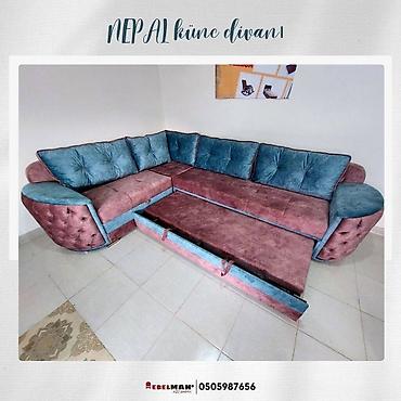küc divan: Künc divan, Yeni, Açılan, Bazalı, Parça, Pulsuz çatdırılma — 4