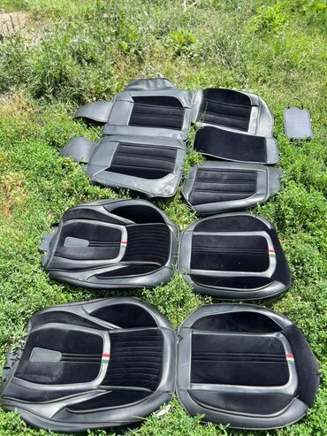 авто чехлы на сидение: Чехолдор Эко булгаары, түсү - Кара, Universal Seat cover
