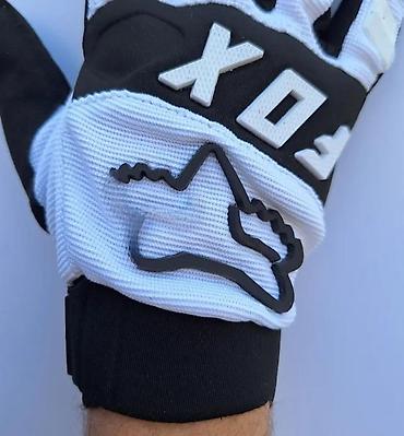 Oprema za bicikliste: FOX motocross/biciklističke rukavice – crno/belo - Lagane i — 7