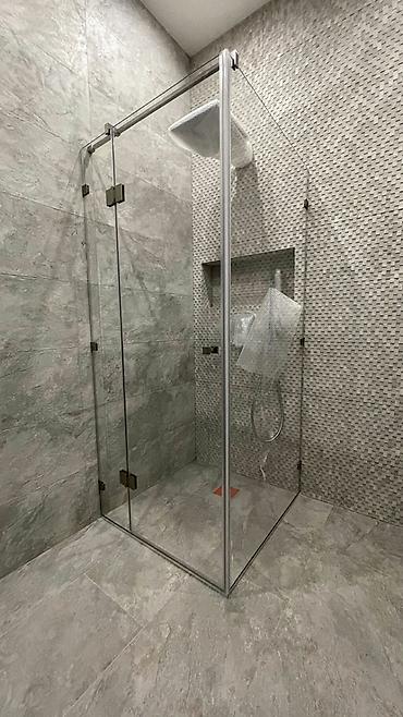 Душевые перегородки и ограждения: Душевые перегородки из стекла на заказ | Душевые кабины | Бишкек — 10