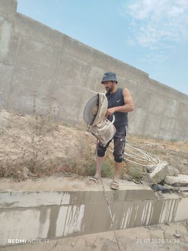 Beton işləri: Beton kəsmə beton deşmə xidməti Karot - HILTI DD 200 / 350 ilə 25 ° — 19