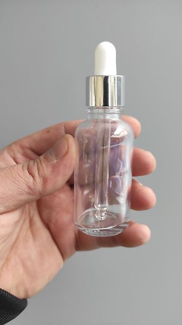 Balonlar, bankalar: Damcı pipetli şüşə və plastik flakonlar Məhsul təsviri: - Həcm: 30 ml — 4