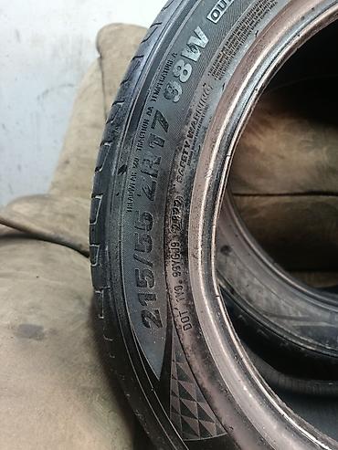 argb controller: Шины 215 / 55 / R 17, Лето, Б/у, 1 шт, Легковые, Корея, Kumho — 4
