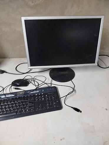 Stolüstü kompüter komplekti Tərkib: - Qırmızı-qara korpuslu sistem