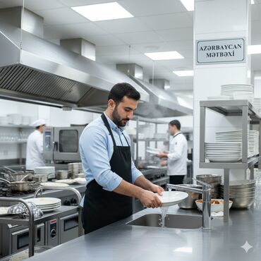 part time is elanları 2024: Uzun müddətdi Restoran sverasında Qabyuyan (Steward) işində işləmişəm
