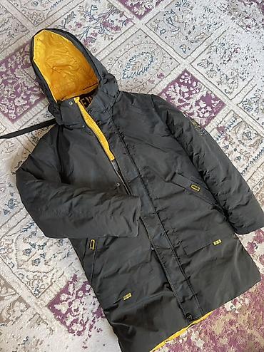 Пуховики и зимние куртки: Зимняя парка с утеплителем для мальчиков 13-15 лет рост до 160 см - — 1