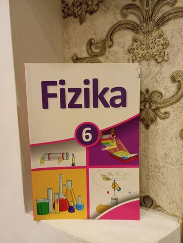 Kitablar, jurnallar, CD, DVD: Fizika 6sinif ders kitabı selqelidir