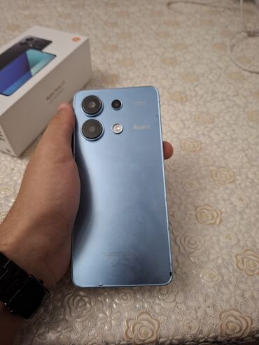 Honda: Xiaomi Redmi Note 13 – mavi rəng Komplekt: - Telefon - 33W sürətli