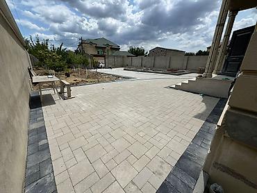 Beton plitələr: Rəngli səki daşları – zavod istehsalı - İkiqat qatlı vibropress — 37