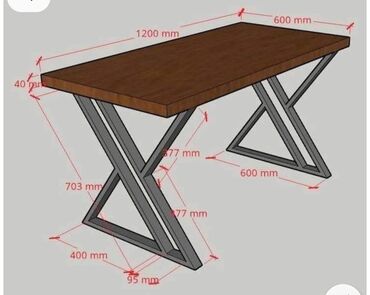 Masalar: Qonaq masası, Açılmayan, Taxta, Dördbucaq masa — 5