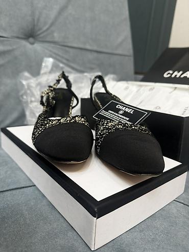 Туфли: Туфли, 38.5, Chanel, Новый, цвет - Черный, Бесплатная доставка — 4