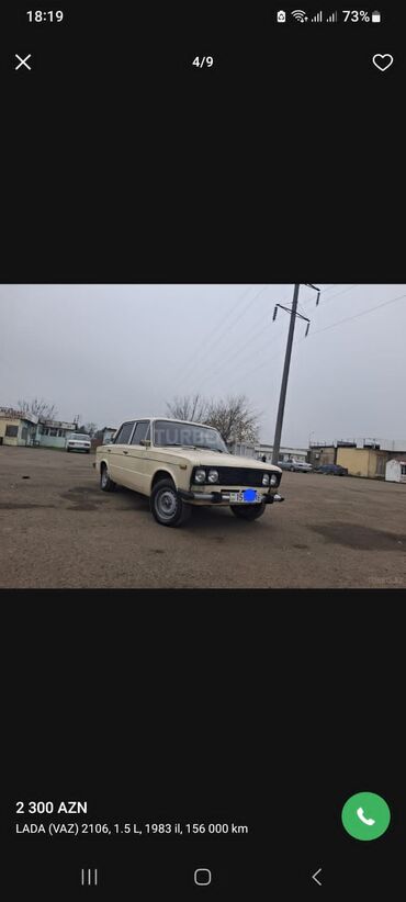 VAZ (LADA): VAZ (LADA) 2106: 1.5 l | 1983 il 156000 km Sedan — 2