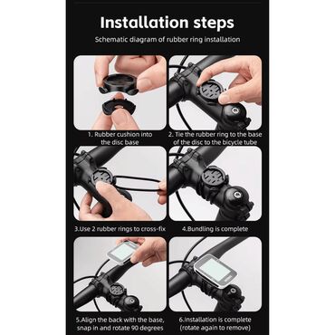 Велоаксессуары: 🚴 Велокомпьютер ROCKBROS водонепроницаемый и с GPS Велокомпьютер — 12