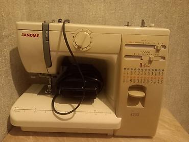 Tikiş maşınları: Tikiş maşını Janome, İşlənmiş,Elektromexaniki, Ünvandan götürmə — 4