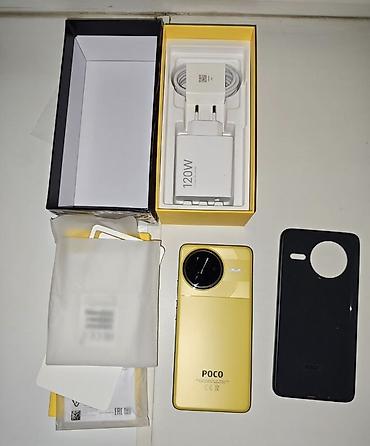 redmi 9 т: Poco F7 Ultra, Колдонулган, 512 ГБ, түсү - Сары, eSIM, 2 SIM — 4