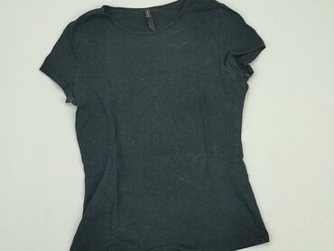 guess t shirty damskie czarne: T-shirt, Marks & Spencer, L, stan - Dobry