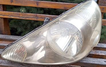 галовка 2 7: Передняя левая фара Honda 2003 г., Б/у, Оригинал, Япония — 1