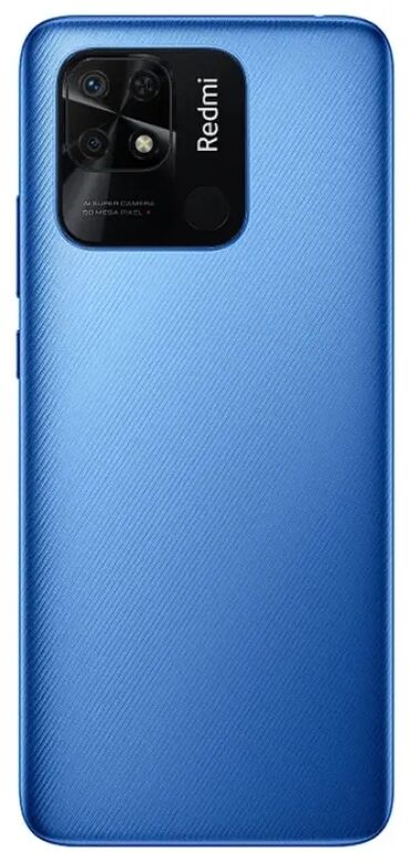 Redmi: Redmi, Redmi 10C, Б/у, 128 ГБ, цвет - Синий, 1 SIM, eSIM, 2 SIM