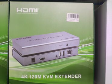 Təhlükəsizlik sistemləri: HDMİ extender 120m 4k görüntü