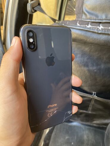 мини клавиатура бишкек: IPhone X, Колдонулган, 256 ГБ, Кара, 100 %