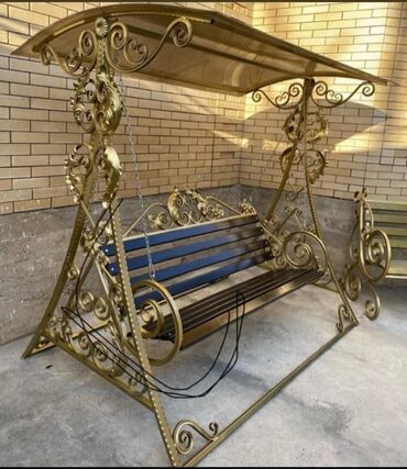 Sifarişlə bağ yelləncəkləri: Metal EN MMC olaraq istədiyiniz forma və ölçüde demir işlerinin — 16