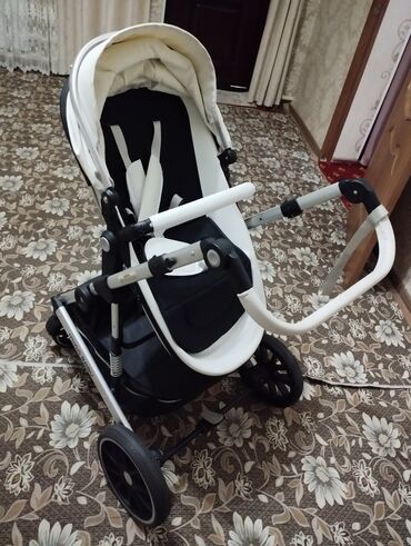 Коляски: Коляска, цвет - Черный, Б/у — 5