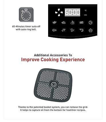samsung 43 7100: Tefal Easy Fry Max hava fritözü Cəmi 1 dəfəyoxlama amaclı yemək — 10