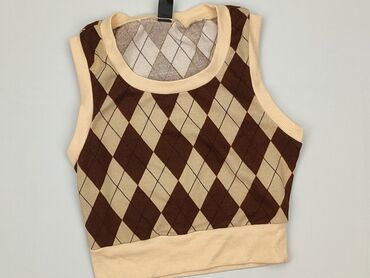 bluzka z dekoltem v, reserved: Shein, Women`s waistcoat, size S (EU 36)