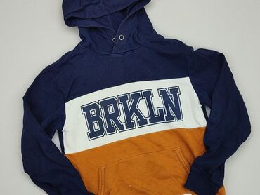 sweterek popielaty bawelna lub wełna ciemny popiel: Sweatshirt, H&M, 12 years, 146-152 cm, condition - Good