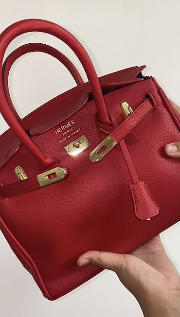 сумка коач: Сумка-тоут красного цвета в стиле Birkin.
Остаток со склада — 2