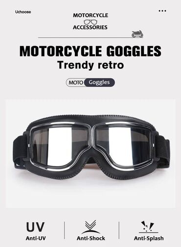 Oprema za bicikliste: Nove ultra udobne retro zaštitne naočare za motocikle, el. trotinete — 3