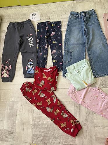 ps obuca: Paket garderobe za devojcicu velicina 5-6 — 8