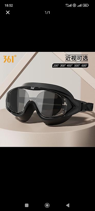 очки ии: Новые очки для плавания для зрения -5.00 (Бренд 361°) для тех у кого — 1