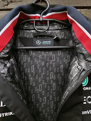 bomber kurtka: Mercedes-AMG Petronas Formula One Team uzun parka/jaket Temiz — 6