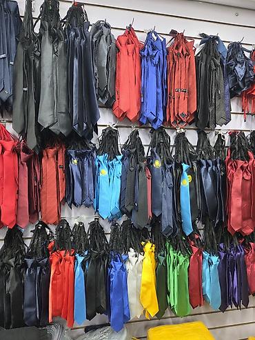 Галстуки, запонки: Галстуки и бабочки на резинке/клипсе — широкая палитра цветов и фактур — 5