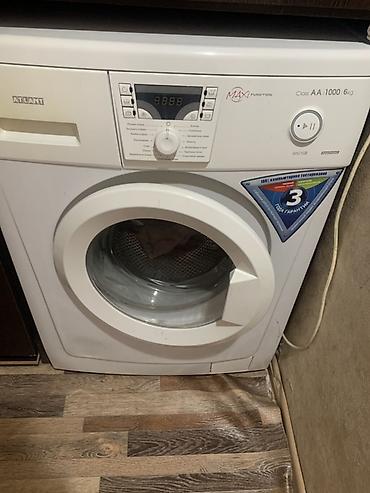 m35: Продается стиральная машина ATLANT, Б/У фронтальная загрузка. Работает — 3