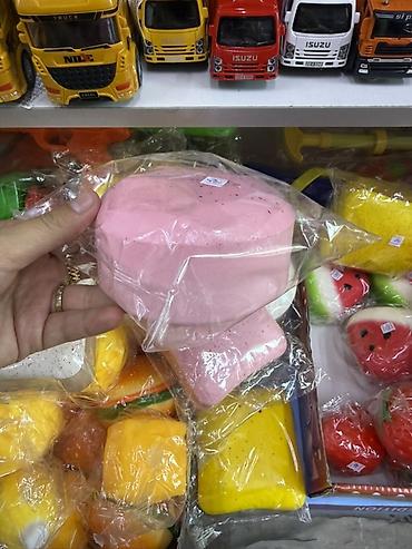 вертолетик в машину: Антистресс-игрушки Squishy «Еда» - Мягкие сквиши в виде еды: ломтики — 4