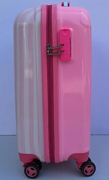 Rančevi, torbe i koferi: Dečji kofer na točkiće – Hello Kitty motiv - Tvrda školjka sa sjajnom — 7